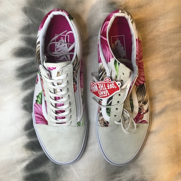 vans old skool hawaiian floral